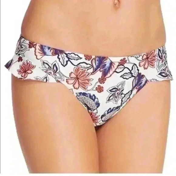 NWOT Ella Moss White Floral Bikini - Picture 3 of 8